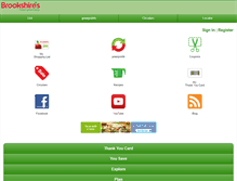 Tablet Screenshot of brookshires.com